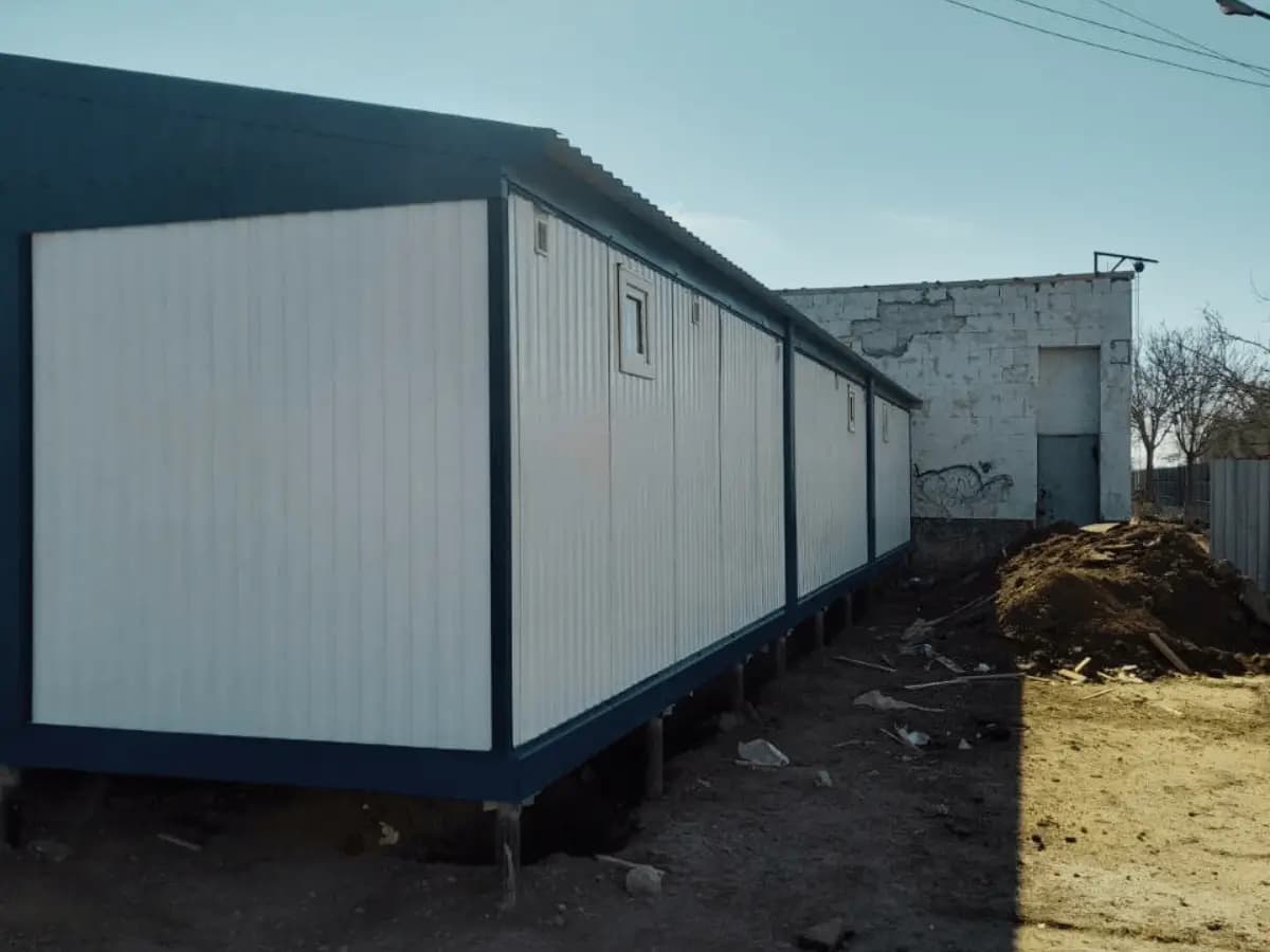Сантехнический модуль на стадион