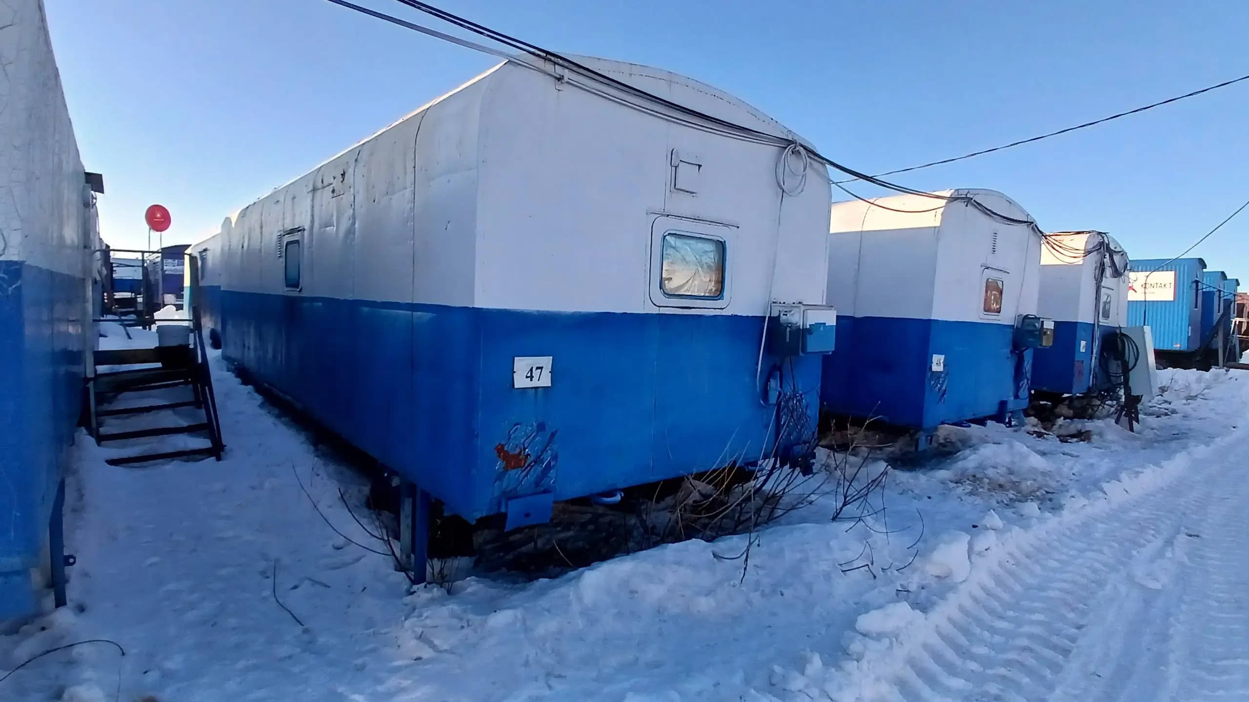 Вагон-дом на шасси 