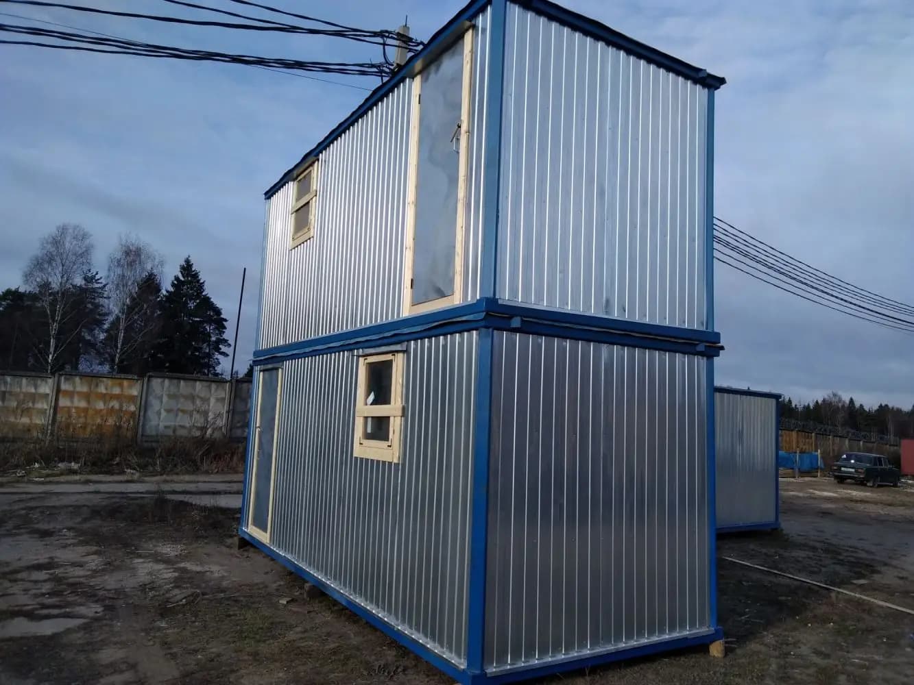 Дачная бытовка 10х2,9 м 